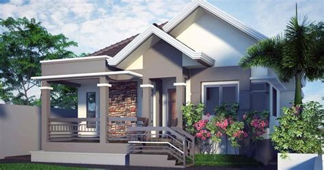 famous  bungalow house design  terrace  philippines  floor plan