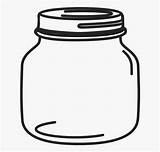 Jar Clip Empty Clipartkey Pngitem Nicepng sketch template