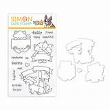 Stamp Nook Newton Designs Hello Beautiful Set Tember Exclusive Collaboration Simon Says Purchase Also Just sketch template
