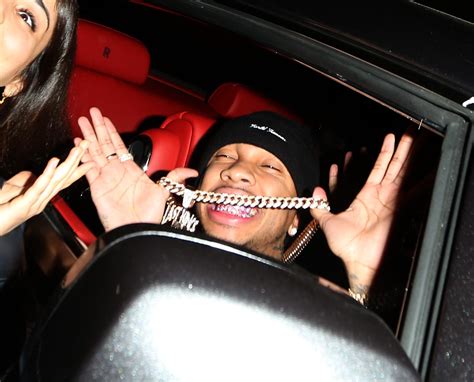 Tyga Grabs Kylie Jenner’s Butt During Night Out At
