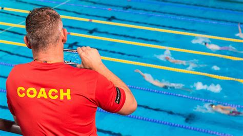 swimming coaches selected  uk coaching development programme