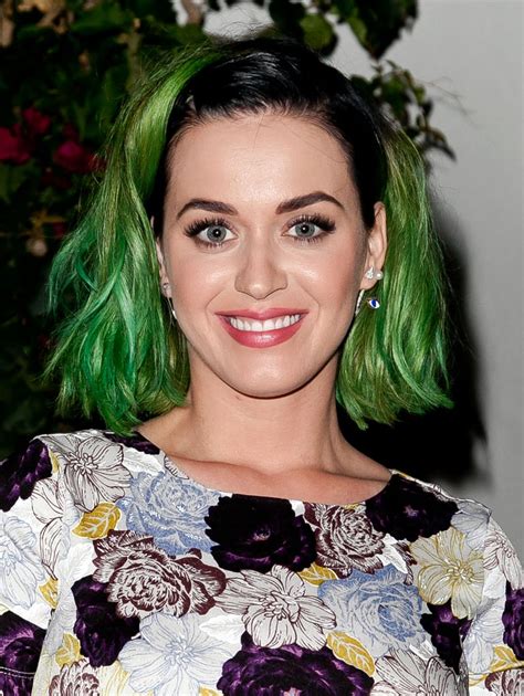 All About That Rainbow Hair Katy Perry Beauty Interview Popsugar