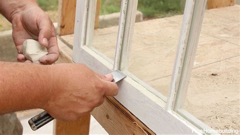 How To Glaze A Wood Window Fine Homebuilding