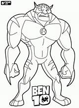 Ben Rath Pages Coloring Alien Colouring Tiger Angry Ultimate Birthday Party Rat Anthropomorphic Strength Superhuman Tail Without Humungousaur Cannonbolt Search sketch template