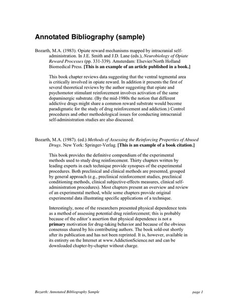 annotated bibliography    documents   word