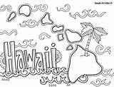 Coloring Pages Hawaii Printables Getcolorings Color Print sketch template
