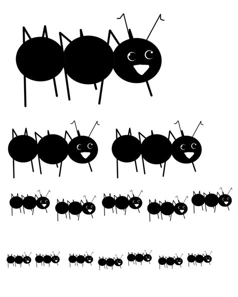 ants clipart printable picture  ants clipart printable