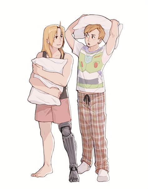 edward elric alphonse elric and buzz lightyear