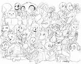 Undertale Wip Coloringpagesonly Coloringhome Undertable Asriel Everfreecoloring sketch template