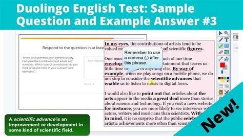 duolingo english test sample question   answer  youtube