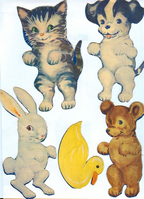 animals paper dolls  paper doll craft doll crafts paper toys