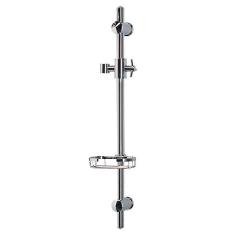 pulse showerspas adjustable  bar shower accessory  chrome   home depot
