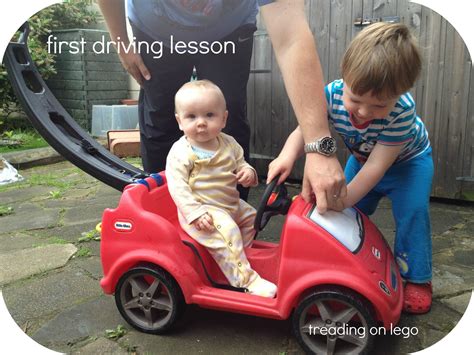 driving lesson treading  lego