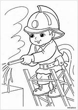 Coloring Coloriages Pompier Magique Fireman Feuerwehr Astronauts Astronaut Fbcdn Frt3 sketch template