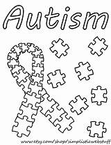 Autism Crosswordpuzzles Puzzles sketch template