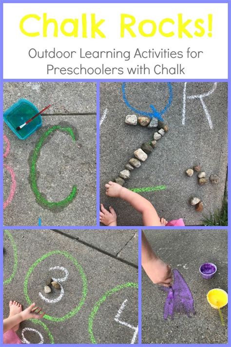 outdoor games  preschoolers preschool outdoor activities chalk