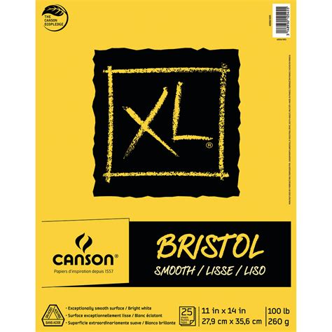 canson xl bristol pad smooth    walmartcom walmartcom