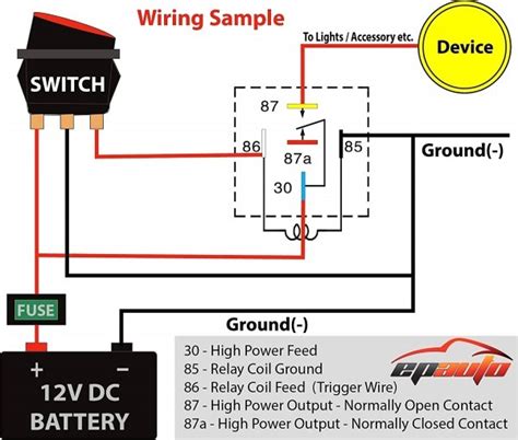 volt toggle switch wiring