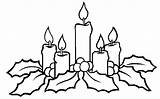 Candle Avvento Adviento Book Pinclipart Clipartkey Printout Pngfind 323kb sketch template
