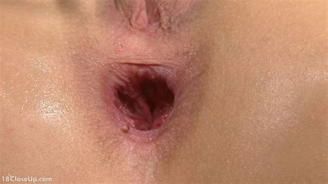 extreme anal gape close up