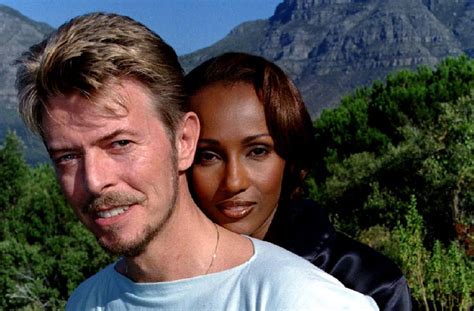 iman shares photo of her and david bowie s rarely seen