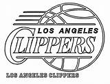 Lakers Clippers Colorir Belle Sélection Celtics Outros sketch template