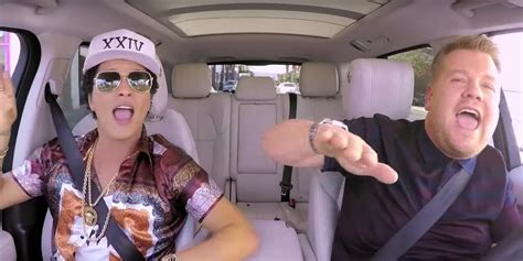 Prepare Yourself For The Funkiest Carpool Karaoke Ever With Bruno