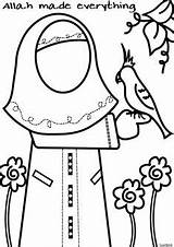 Ramadan Malen Hijab Isra Miraj Offerfeest Islamische Kleurplaten Malvorlagen Aktivitäten Kleurplaat Islamisch Erstellen Designlooter Coloringkids Sketchite Uitprinten Downloaden sketch template