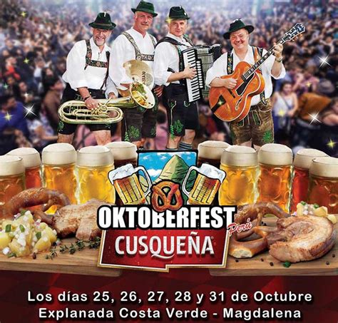 Cusqueña Oktoberfest 2018 In Lima Perutelegraph The