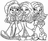 Bratz Coloring Pages Printable Dolls Meygan Print Cheerleading Yasmin Sasha Book Doll Popular Coloringhome Those These Who Will Xcolorings Comments sketch template