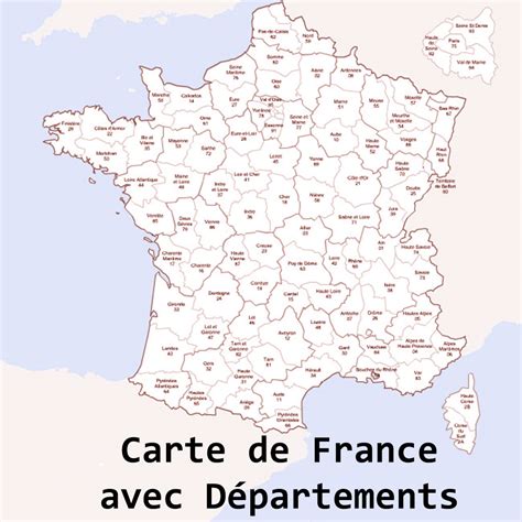 carte de france  colorier avec departement   cart