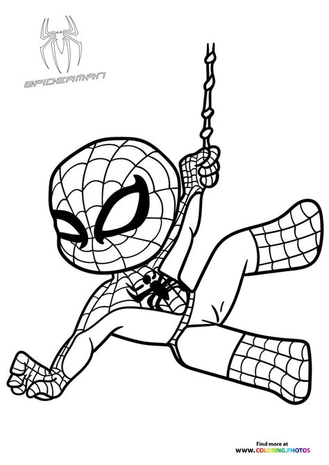 spiderman coloring pages   easy printable sheets  kids