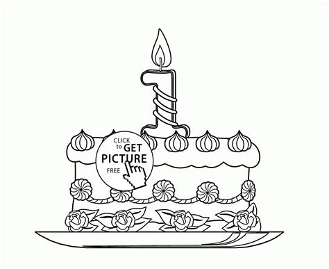 printable st birthday coloring pages kids  adult coloring pages