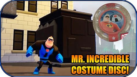 disney infinity throwback mr incredible costume disc