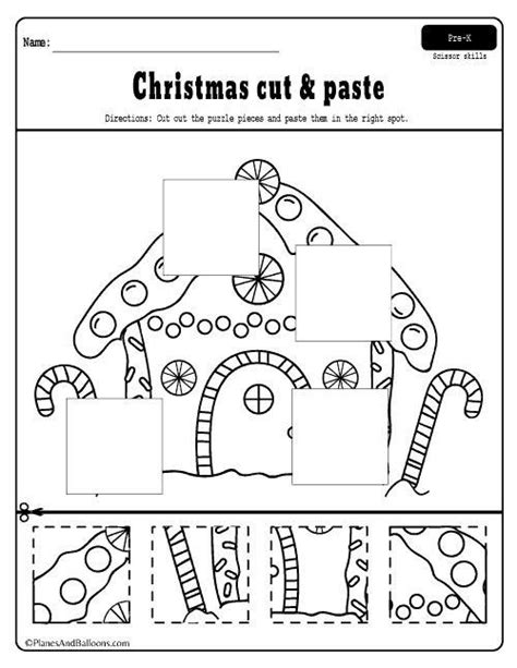 printable christmas worksheets  kindergarten worksheets master