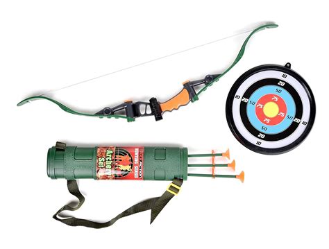 toy kids bow  arrow set children led hunting archery great educational gift