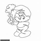 Coloring Smurf Papa Pages Smurfs Malvorlagen Cartoon Drawing Ausmalbilder Bilder Cartoons Fensterbilder Kostenlos Color Getdrawings sketch template