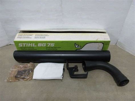 stihl bg leaf blower bag  tube kit box    albrecht auction service