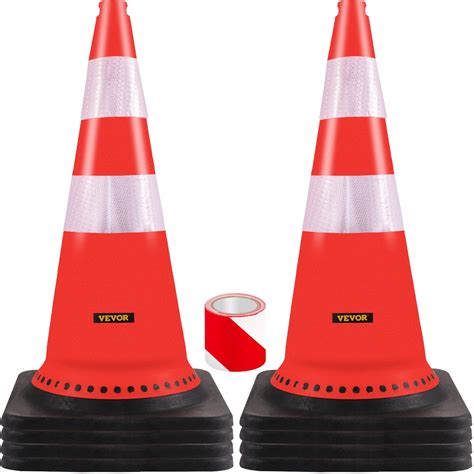 vevorbrand safety cones    traffic cones pvc construction cones reflective collars