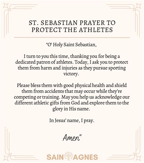 prayers  st sebastian  athletes runners gymnastic