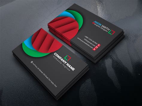 design minimal luxury business card  unique modern business