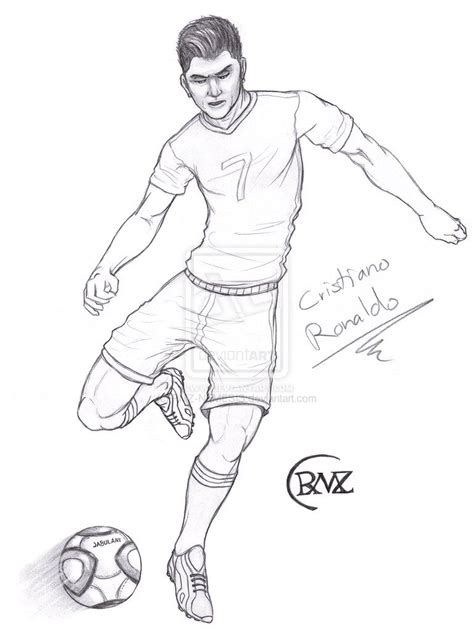 christiano ronaldo christiano ronaldo coloring pages soccer ronaldo