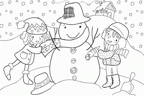 preschool winter coloring pages az coloring pages  cool