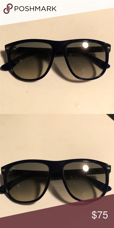 Authentic Navy Flattop Sunglasses Sunglasses Glasses Accessories