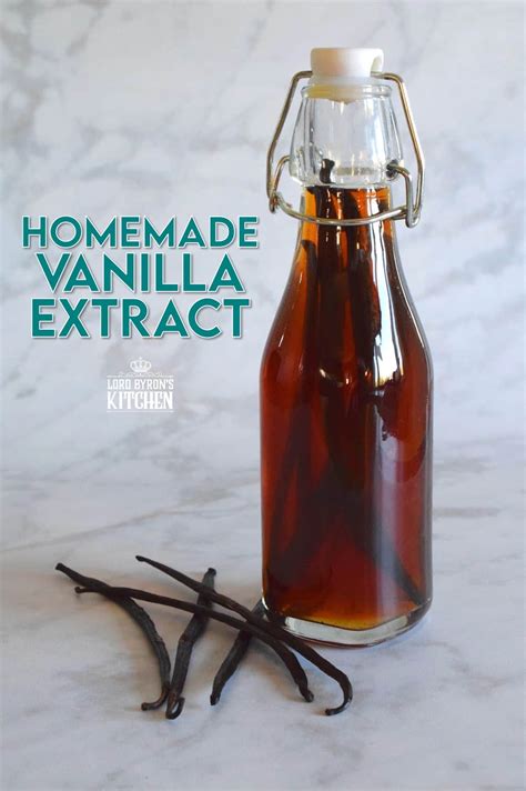 homemade vanilla extract lord byrons kitchen