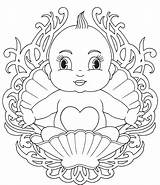 Coloring Pages Baby Babies Printable Kids sketch template