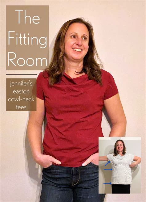 the fitting room jennifer s easton cowl neck tee blog