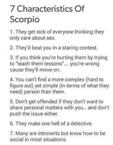 this is the truest things i ve ever read about a scorpio