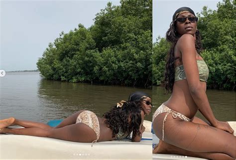 Bbn Star Khloe Shows Off Bikini Body With Her Backside On