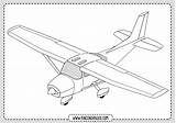 Aviones Avioneta Avion Avionetas Rincondibujos sketch template